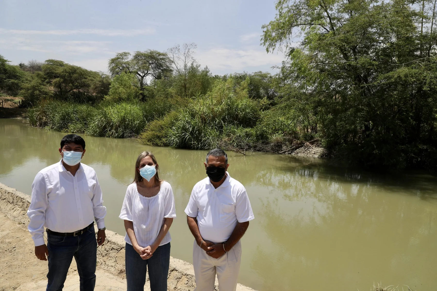 Visita institucional al Canal Miguel Checa en Piura